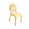 Chaise dossier ronde